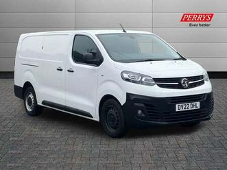 2022 vauxhall vivaro 2900 1.5d 100ps dynamic h1 van panel van diesel manual