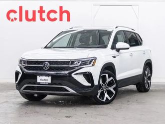 2022 volkswagen taos highline awd w/ apple carplay & android aut