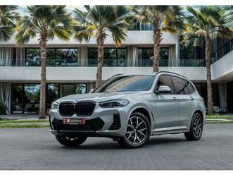 bmw x3 xdrive30i m sport | 3,623 p.m | 0% downpayment | immaculate condition!