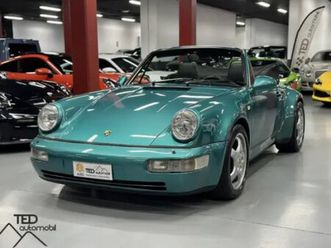 porsche 911 964 carrera 2 cabriolet turbo look wimbledon green