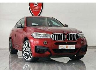 bmw x6 50i luxury v8 4.4l-8cyl original paint - fully agency maintained. aw rostamani-dubai
