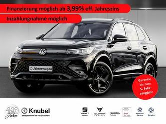 volkswagen tiguan r-line ehybrid iq.light ahk navi areaview