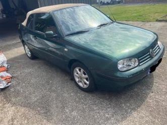 ② volkswagen golf 4 cabrio 1.9 tdi – gekeurd & car-pass! — volkswagen — 2ememain