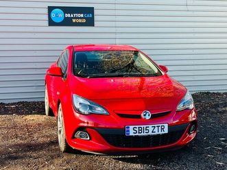 2015 vauxhall gtc 1.6 limited edition
