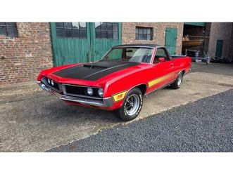 1970 ford ranchero rouge manuel, 3 vitesses conduite à ga...