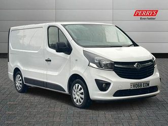 2018 vauxhall vivaro 1.6cdti 2700 l1h1 (125ps)(eu6) biturbo (start/stop) ecotec