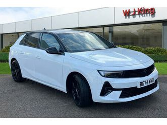 2024 vauxhall astra 1.2 turbo gs (130ps) hatchback