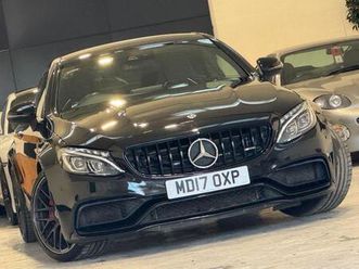 mercedes-benz c class 4.0 c63 v8 biturbo amg s (premium) coupe 2dr petrol spds mct euro 6 (start/stop) ...