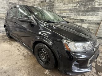2017 chevrolet sonic lt