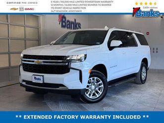 certified 2023 chevrolet suburban ls