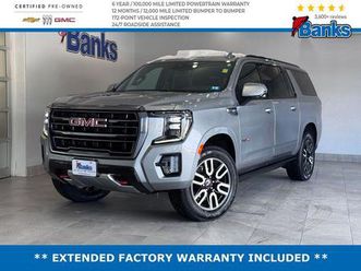 certified 2024 gmc yukon xl at4