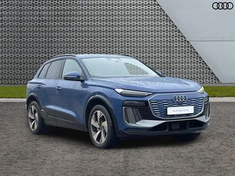 2025 audi q6 e-tron 285kw quattro 100kwh s line 5dr auto