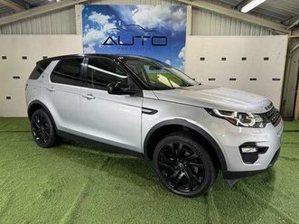 land rover discovery sport 2.0 td4 hse black suv 5dr diesel auto 4wd euro 6 (start/stop) (180 ps)