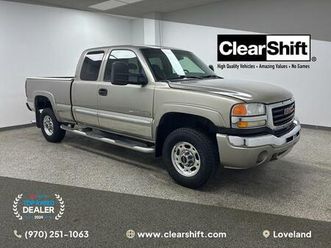 2003 gmc sierra 2500 sle h/d extended cab