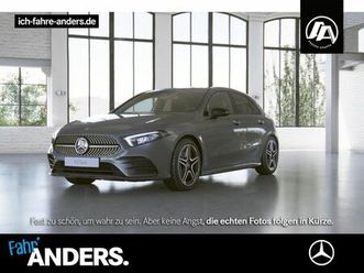 mercedes-benz a 250 e amg+mbux+night+distr+led+hud+kam+apple