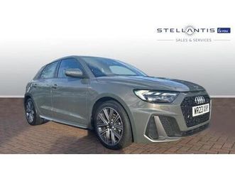 2023 audi a1 1.0 tfsi 30 s line sportback 5dr petrol s tronic euro 6 (start/stop) (110 ps) hatchback pet...