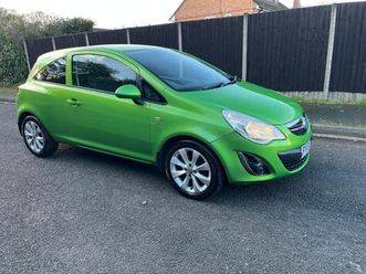 2013 vauxhall corsa active 1.4 ulez compliant