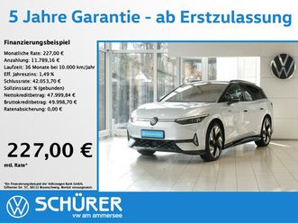 id.7 tourer gtx 4motion ahk dcc 360° wärmepumpe