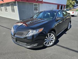 2014 lincoln mks ecoboost 6cylinder awd leather navigation clean title