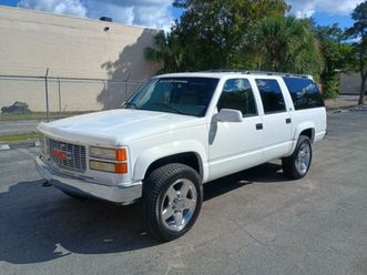 1996 gmc suburban 2500 454 gts conversion 4wd clean title