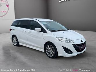 mazda mazda5 1.6 mz-cd 115 7pl elégance régulateur clim auto 2ieme main garantie 12 mois