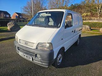 suzuki carry 1.3 ulez low miles 81k twin sliders service history no vat