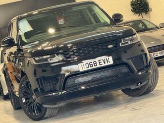 2018 land rover range rover sport 3.0 sdv6 autobiography dynamic 5dr auto estate diesel automatic