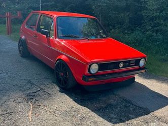 wv golf mk1 1.8 16v mit weber 45 alles eingetragen