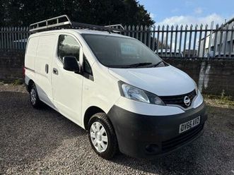 2016 nissan nv200 1.5 dci acenta van euro 6 car derived van diesel manual