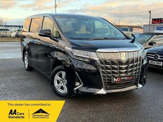 toyota alphard 2.5 petrol/hybrid 8 seater 5dr