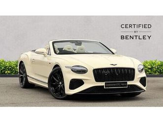 bentley continental gtc 4.0 v8 hybrid azure 2dr auto [blackline spec]