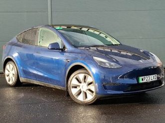 tesla model y long range awd 5dr auto
