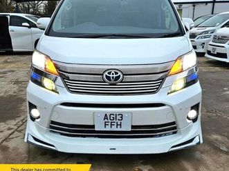 2013 toyota vellfire 3.5l-v6-golden eyes-dual sunroof-upgraded car-ulez/caz