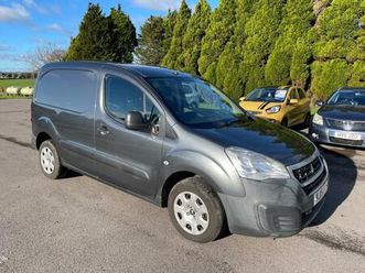 2015 peugeot partner 850 s 1.6 hdi 92 van panel van diesel manual