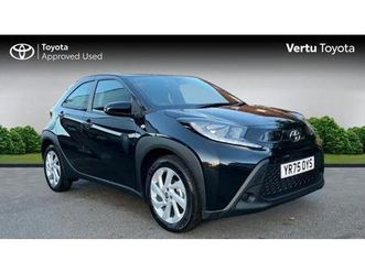 2025 toyota aygo x 1.0 vvt-i pure 5dr petrol hatchback hatchback petrol manual