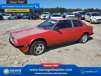 1984 maserati biturbo