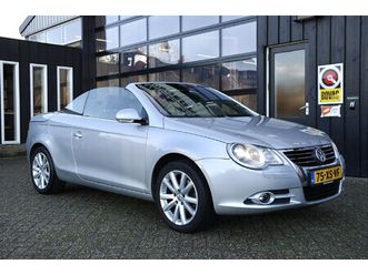 volkswagen eos 3.2 v6 251 pk automaat | nl-auto | leder | cruise | navi | stoelverwarming