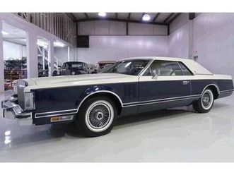 1979 lincoln continental mk v – bill blass designer edition