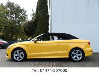 audi a3 cabriolet sline sport 150ps sportsitze navi