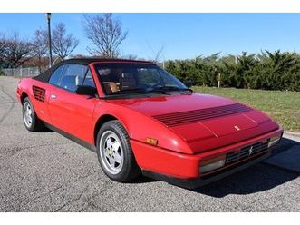 1986 ferrari mondial 3.2 cabriolet
