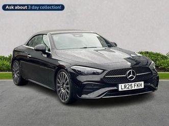 3.0 cle450h mhev amg line (premium plus) cabriolet g-tronic+ 4matic euro 6 (start/stop) 2dr