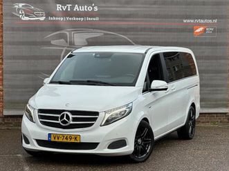 mercedes-benz v-klasse - 250 bluetec lang dc btw, led, car-play, leder.afn.trekhaak