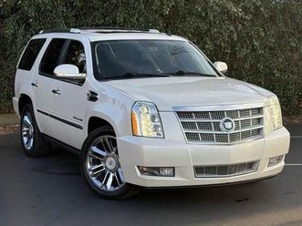 2012 cadillac escalade ext platinum edition