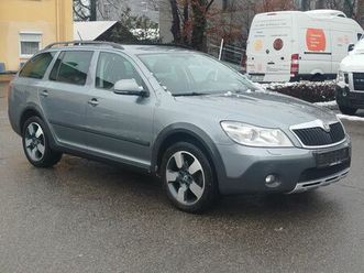 skoda octavia 2.0 tdi 4x4 scout combi