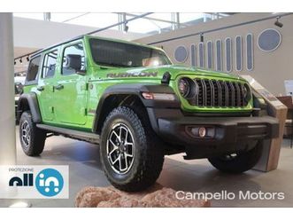 jeep wrangler unlimited 2.0 turbo rubicon nuova a venezia