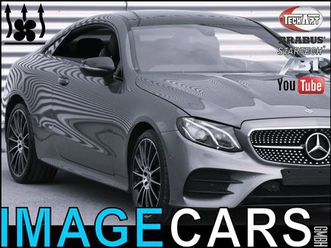mercedes-benz e 220d coupe amg 4matic 20" standheizung pano sh