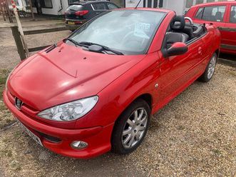 2006 peugeot 206 1.6 coupe cabriolet allure