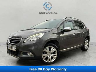 2015 peugeot 2008 1.2 puretech feline suv 5dr petrol manual euro 6 (start/stop) (mistral) (110 ps) hatch...