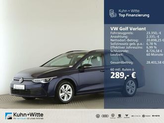 golf viii variant 1.5 etsi life *led*pdc*navi*applecar*