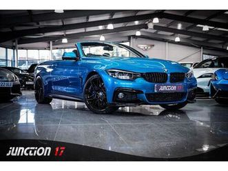 2018 bmw 4 series 3.0td 430d m sport (255bhp) (start/stop) convertible 2d